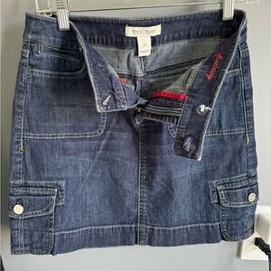 White house black market jean skirt (WHBM)